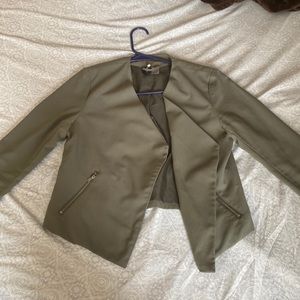 Green blazer